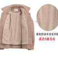 秋冬短外套女2023新款韩版宽松大码水貂绒显瘦时尚羊羔绒短款上衣