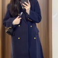 大衣女毛呢外套秋冬季今年流行小个子高级感赫本风日式英伦风